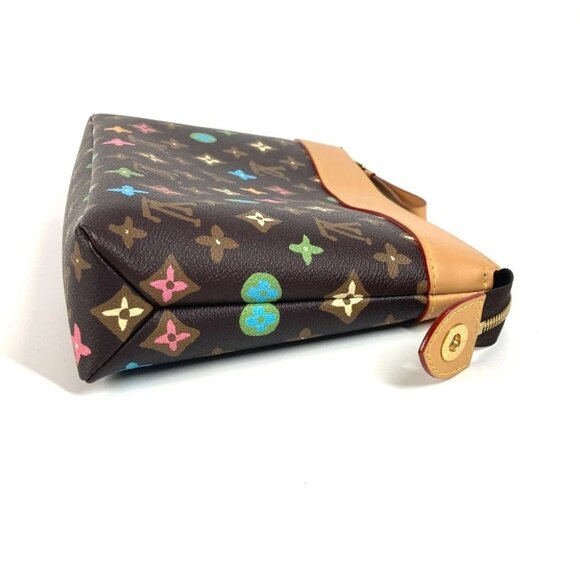 LOUIS VUITTON M83568 Monogram-Cragi Pochette-Voyage Souple bag pouch Clutch - Picture 15 of 16